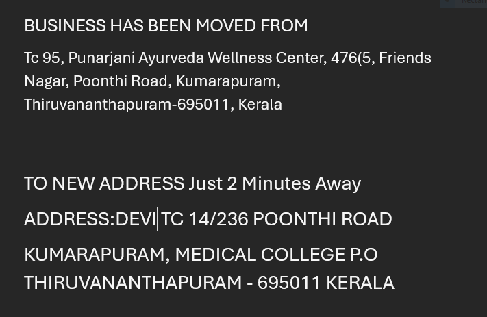 Panchakarma & Ayurvedic Treatment in Trivandrum | Punarjani Ayurveda